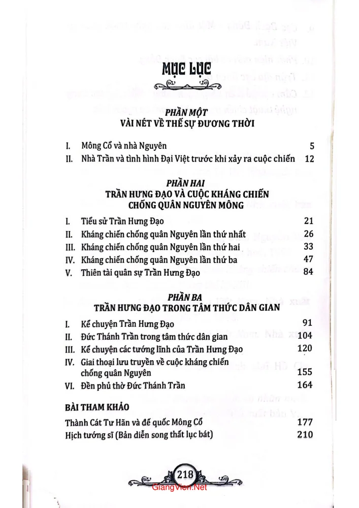Trang 1 - Ảnh minh họa nội dung sách Trần Hưng Đạo và cuộc kháng chiến thần thánh chống quân Nguyên
