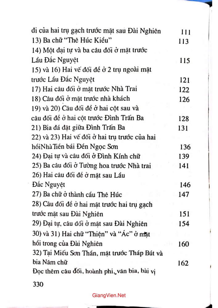 Trang 2 - Ảnh minh họa nội dung sách Tháp bút đài nghiên đình Trấn Ba