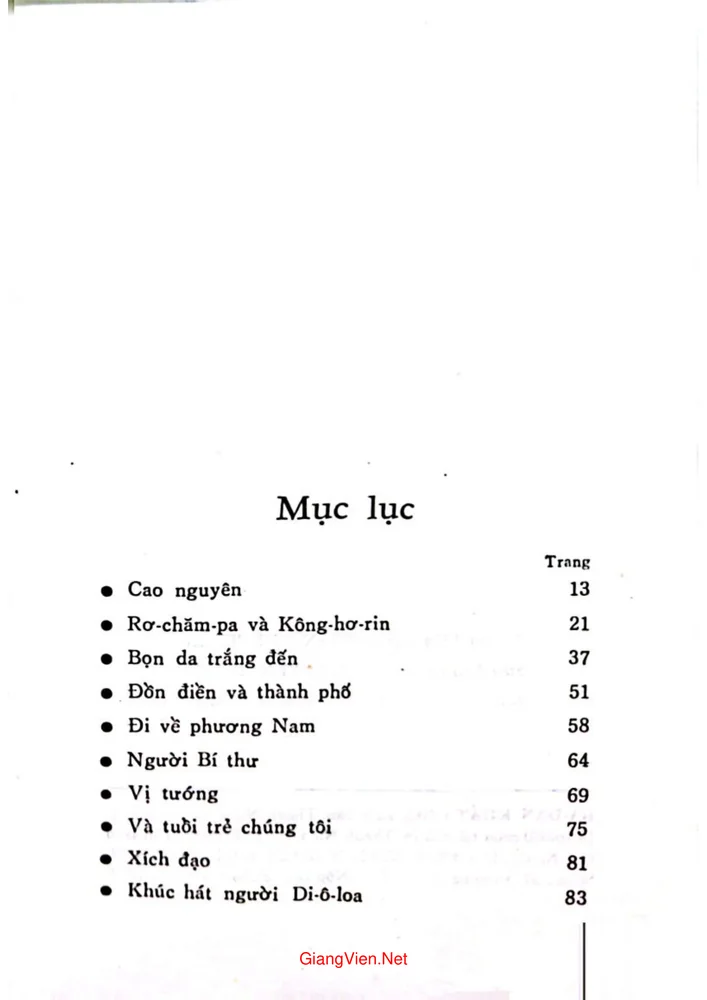 Trang 1 - Ảnh minh họa nội dung sách Ba zan khát