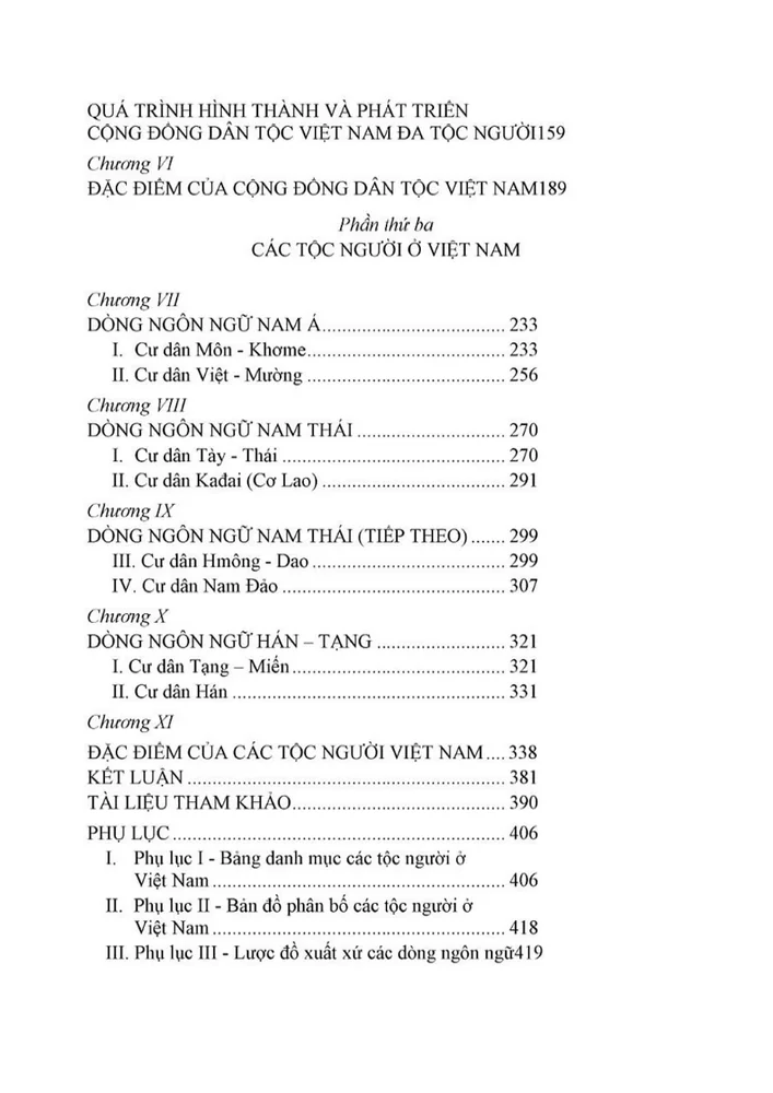 Trang 2 - Ảnh minh họa nội dung sách Cộng đồng quốc gia dân tộc Việt Nam đa tộc người