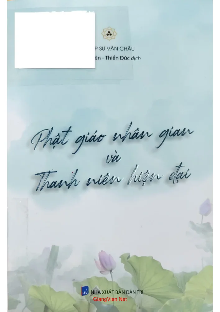 Phật giáo nhân gian và thanh niên hiện đại