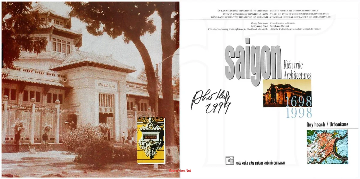 Sài Gòn 1698–1998 Kiến trúc – Quy hoạch.