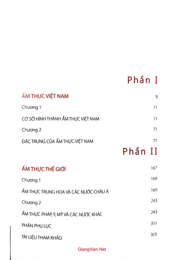 Trang 1 - Ảnh minh họa nội dung sách Ẩm thực Việt Nam và thế giới