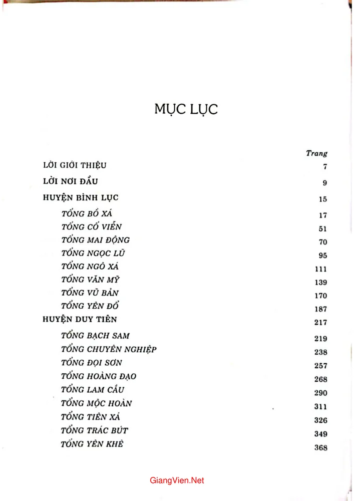 Trang 1 - Ảnh minh họa nội dung sách Thần tích thần sắc Hà Nam