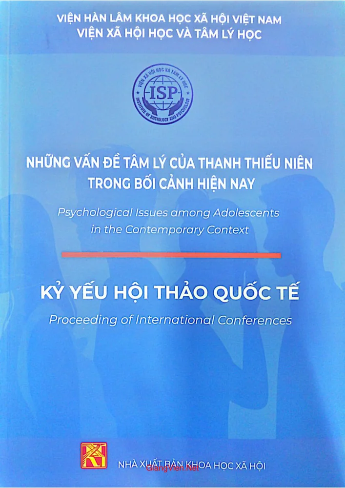 Kỷ yếu Hội thảo quốc tế Những vấn đề tâm lý của thanh thiếu niên trong bối cảnh hiện nay