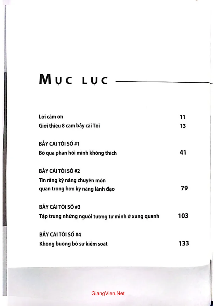 Trang 1 - Ảnh minh họa nội dung sách Cái tôi và trí tuệ cảm xúc