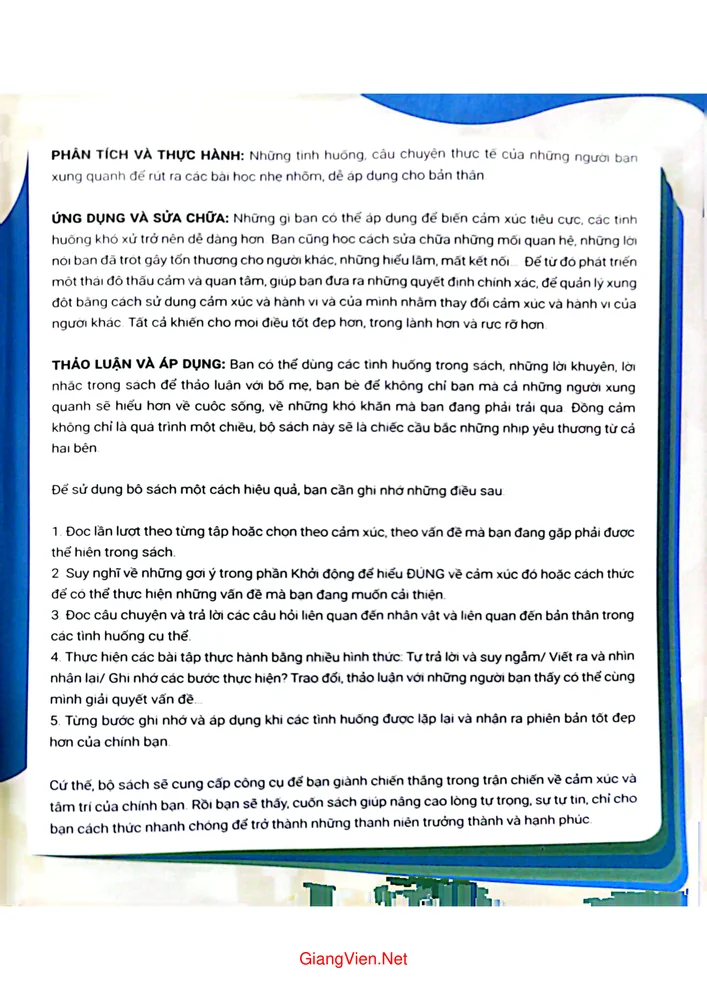 Trang 2 - Ảnh minh họa nội dung sách Phát triển trí thông minh cảm xúc tuổi teen, quyển 2, đối phó với những cám dỗ và xung đột