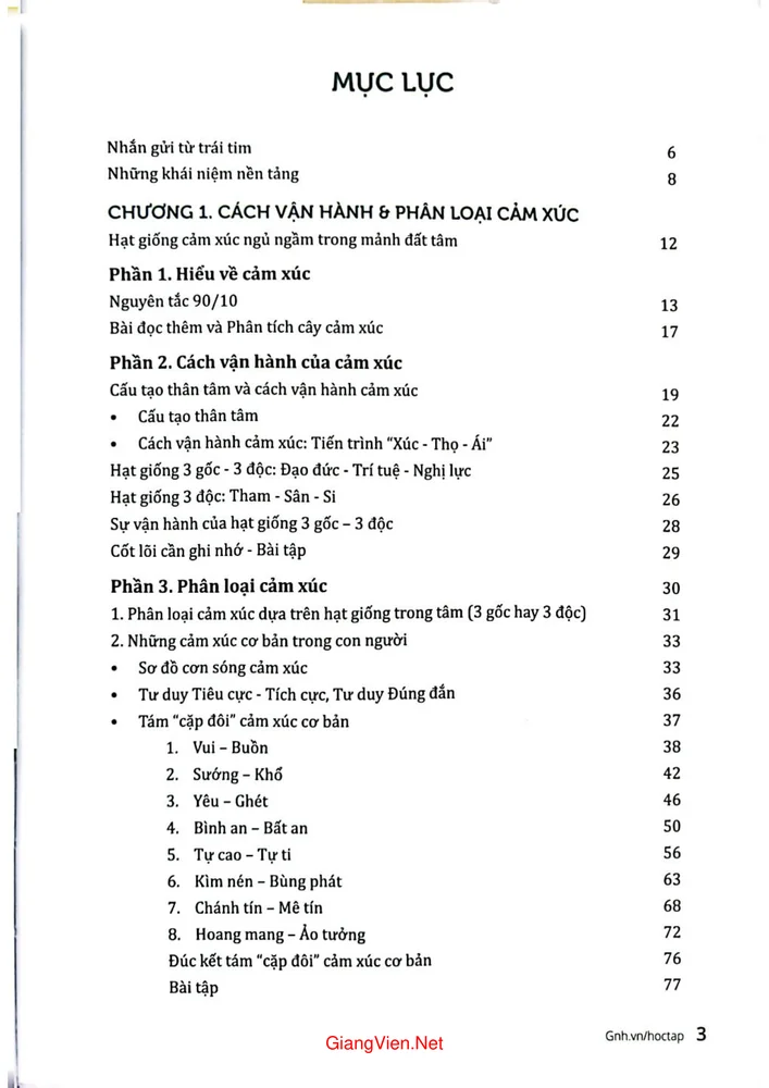 Trang 1 - Ảnh minh họa nội dung sách Cội nguồn trí tuệ cảm xúc giải mã vũ trụ bên trong bạn