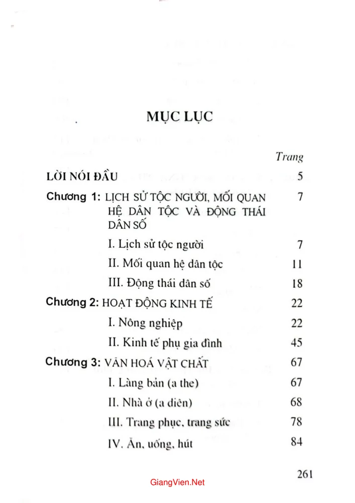 Trang 1 - Ảnh minh họa nội dung sách Văn hóa truyền thống dân tộc Pà Thẻn