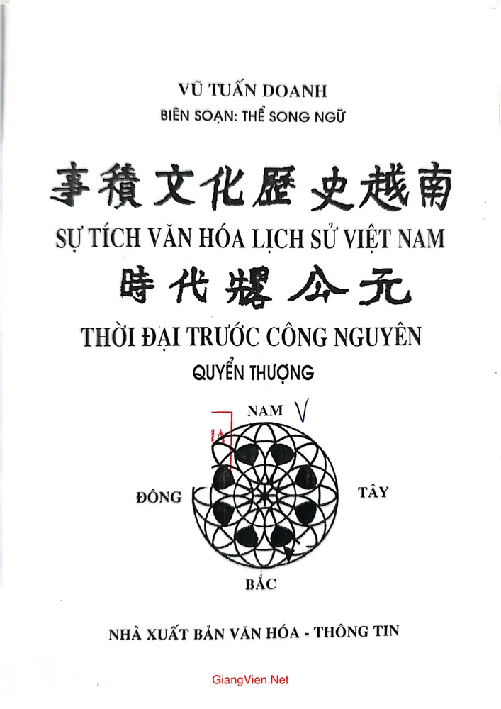 Trang 1 - Ảnh minh họa nội dung sách Sự tích văn hóa lịch sử Việt Nam thời đại trước công nguyên (Quyền Hạ)