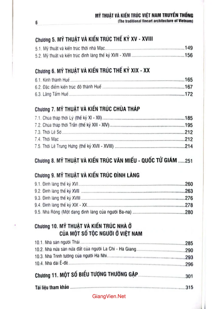 Trang 2 - Ảnh minh họa nội dung sách Mỹ thuật và kiến trúc Việt Nam truyền thống