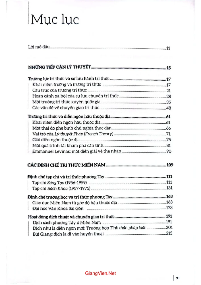 Trang 1 - Ảnh minh họa nội dung sách Xã hội học tri thức