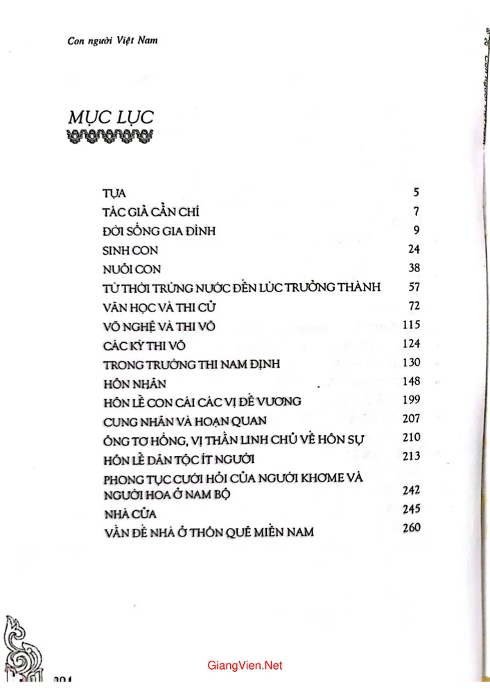 Trang 1 - Ảnh minh họa nội dung sách Nếp cũ (Con người Việt Nam)