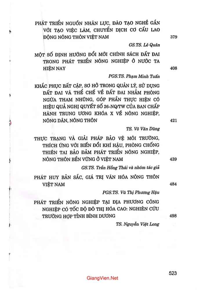 Trang 4 - Ảnh minh họa nội dung sách Xây dựng nông nghiệp, sinh thái, nông thôn hiện đại, nông dân văn minh
