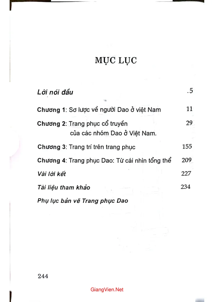 Trang 1 - Ảnh minh họa nội dung sách Trang phục cổ truyền của người Dao ở Việt Nam (tác giả Nông Quốc Tuấn)