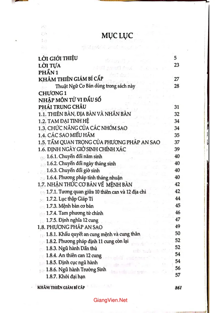 Trang 1 - Ảnh minh họa nội dung sách Trung châu tử vi đầu số tam hợp phái (tập 1).pdf