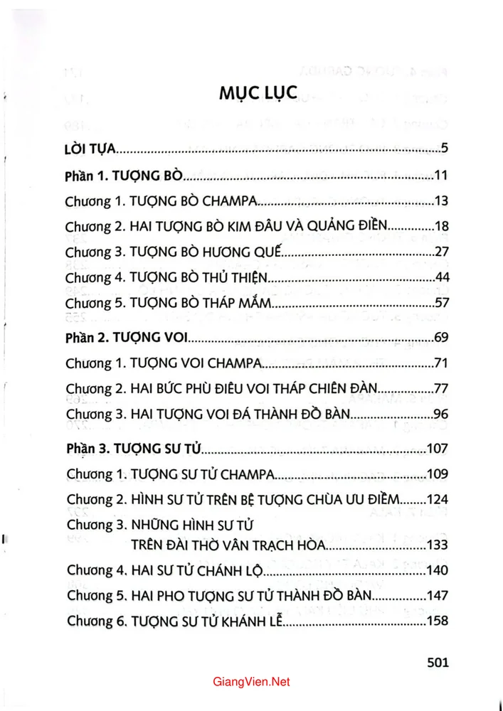 Trang 1 - Ảnh minh họa nội dung sách Nghệ thuật Champa tượng linh thú và linh vật