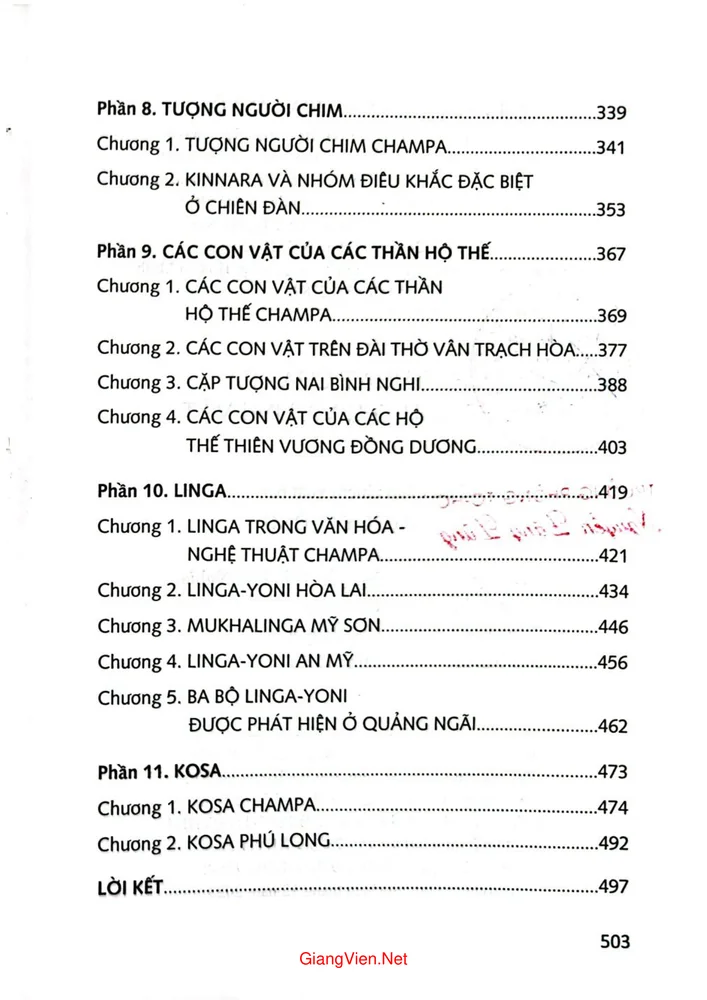 Trang 3 - Ảnh minh họa nội dung sách Nghệ thuật Champa tượng linh thú và linh vật