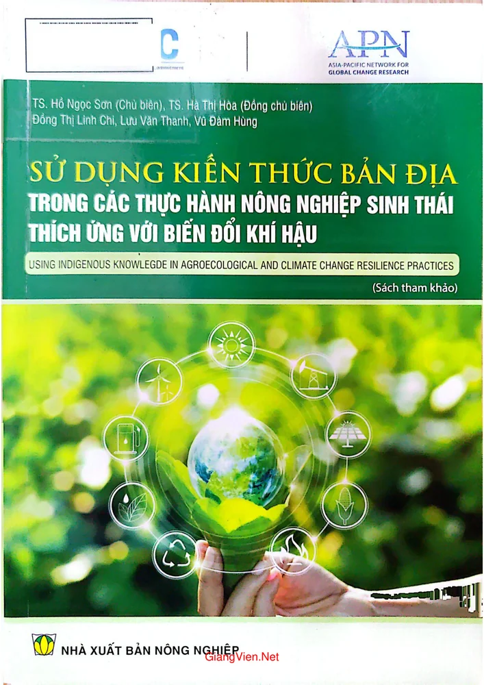 Sử dụng kiến thức bản địa trong các thực hành nông nghiệp sinh thái thích ứng với biến đổi khí hậu