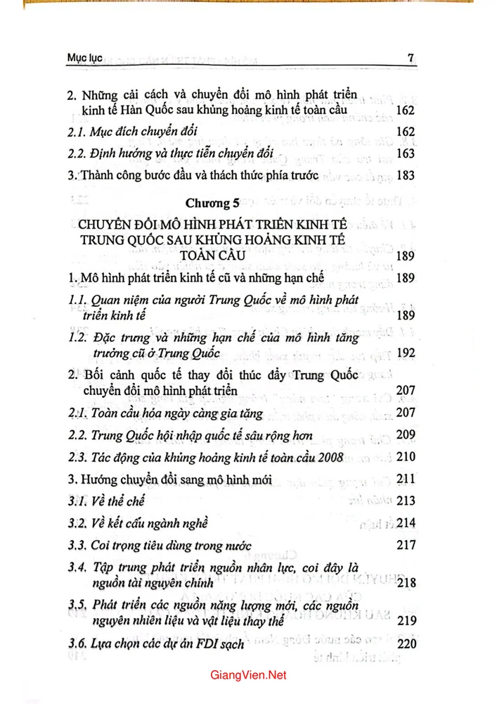 Trang 3 - Ảnh minh họa nội dung sách Mô hình phát triển nào cho kinh tế Đông Nam Á sau khủng hoảng kinh tế toàn cầu