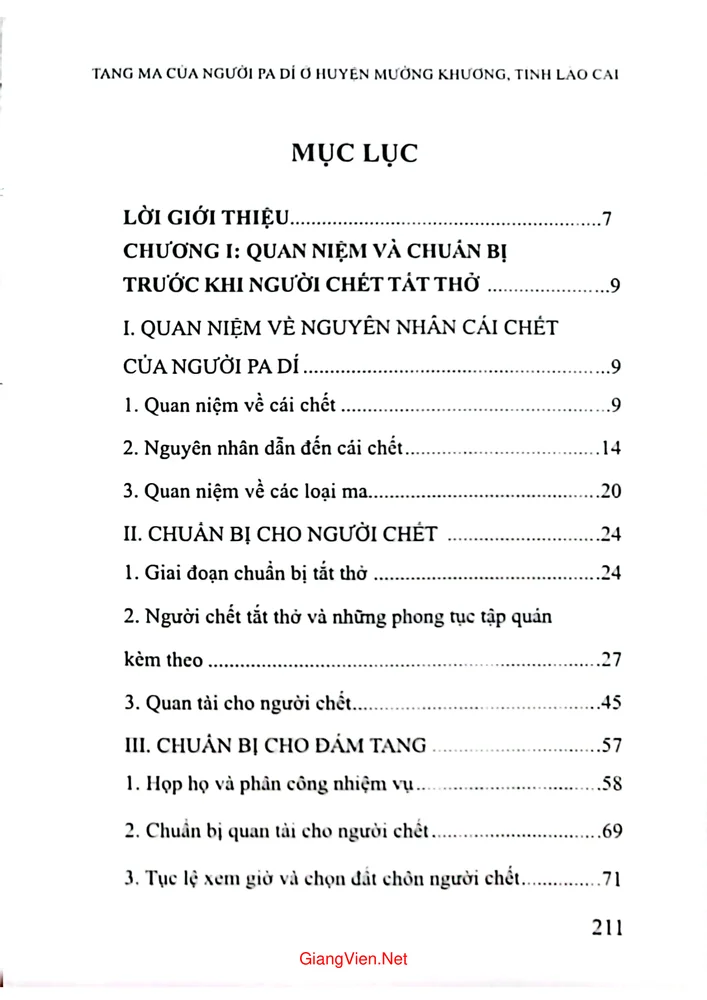Trang 1 - Ảnh minh họa nội dung sách Tang ma của người Pa Dí ở huyện Mường Khương tỉnh Lào Cai