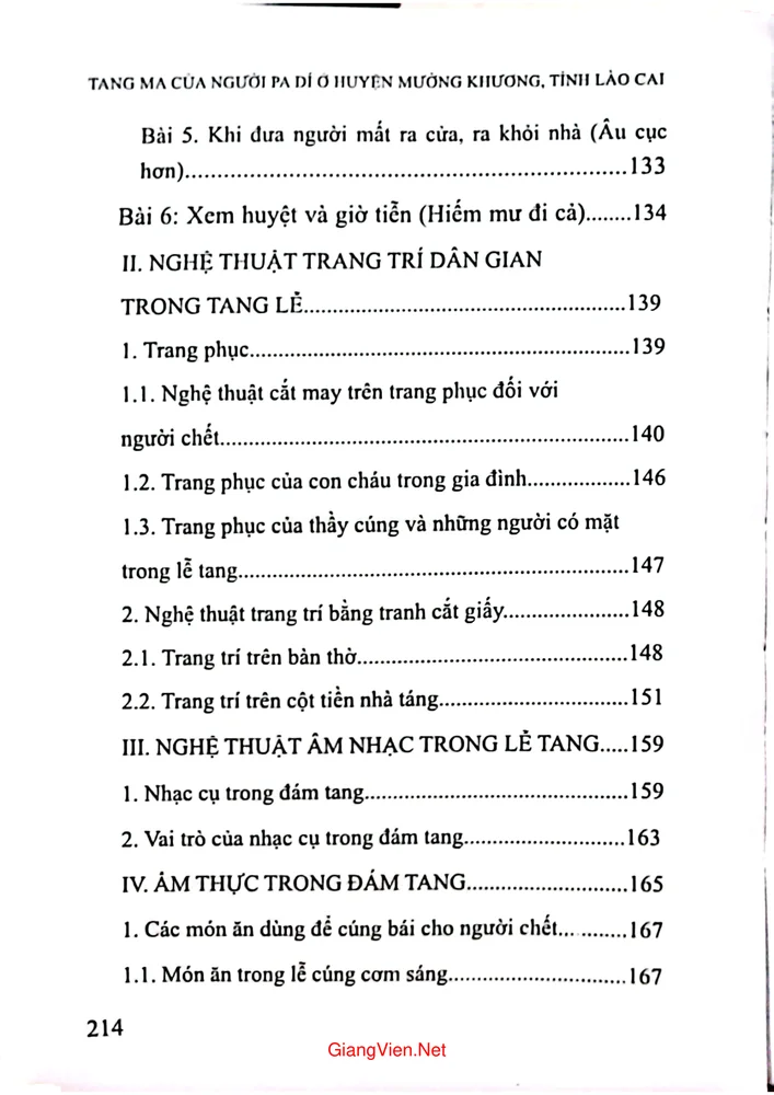 Trang 4 - Ảnh minh họa nội dung sách Tang ma của người Pa Dí ở huyện Mường Khương tỉnh Lào Cai