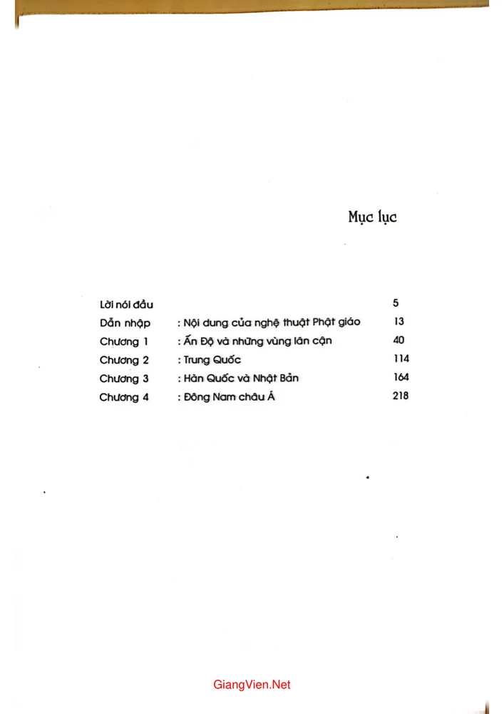 Trang 1 - Ảnh minh họa nội dung sách Mỹ thuật và kiến trúc Phật Giáo