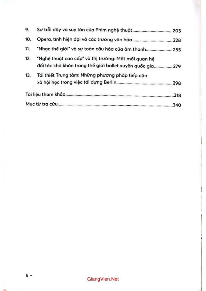 Trang 2 - Ảnh minh họa nội dung sách Xã hội học nghệ thuật những cách nhìn