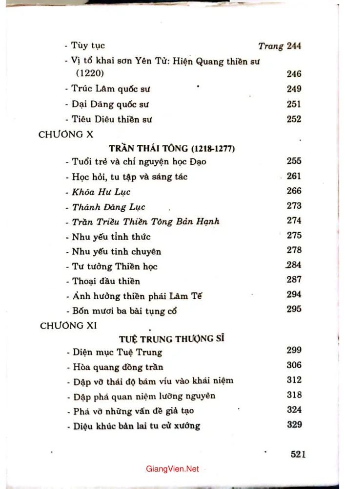 Trang 5 - Ảnh minh họa nội dung sách Phật giáo Việt Nam sử luận