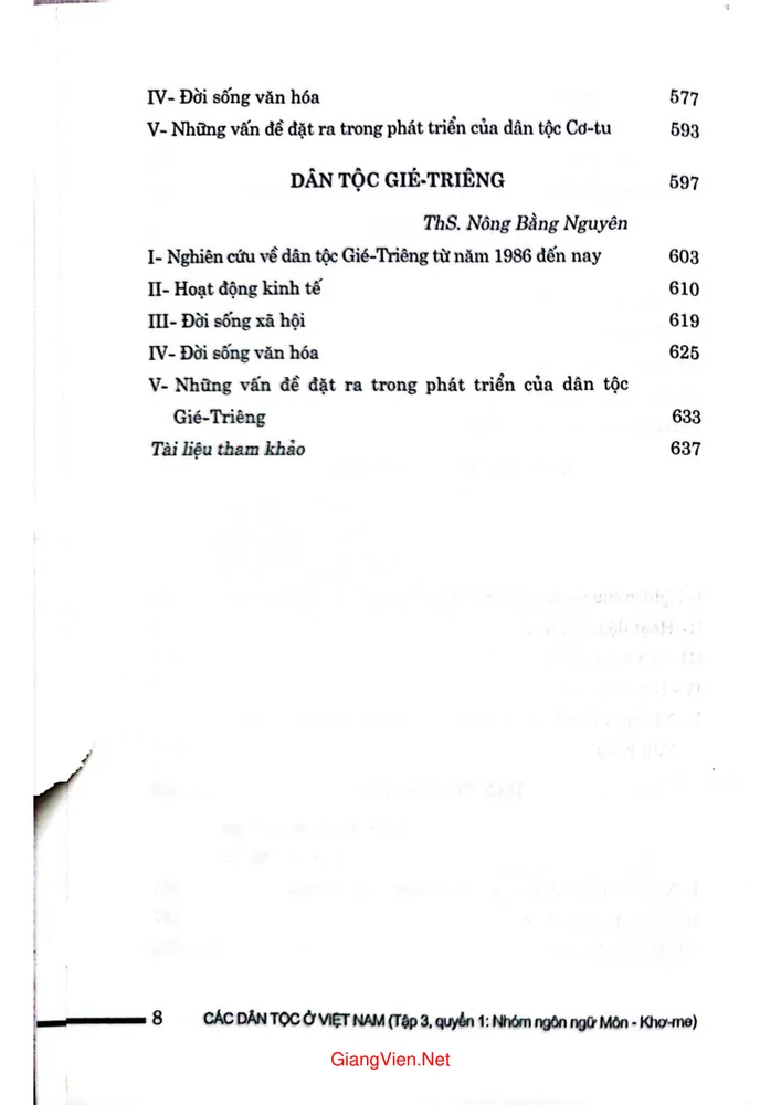 Trang 4 - Ảnh minh họa nội dung sách Các dân tộc ở Việt Nam. Tập 3 Quyển 1. Nhóm ngôn ngữ Môn Khơ Me