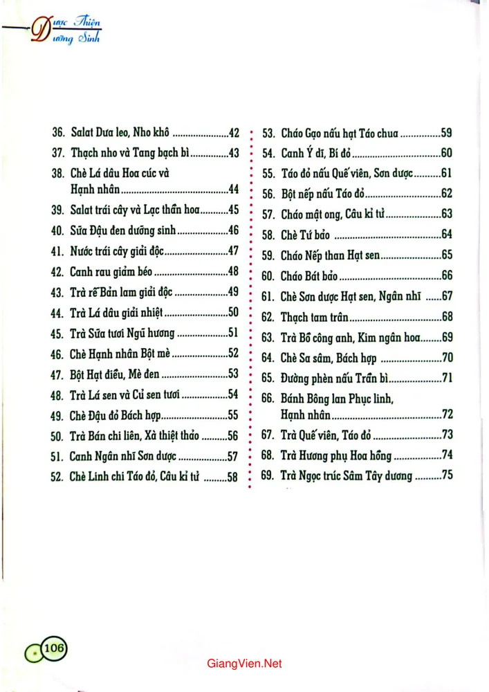 Trang 2 - Ảnh minh họa nội dung sách Dược thiện thực hành