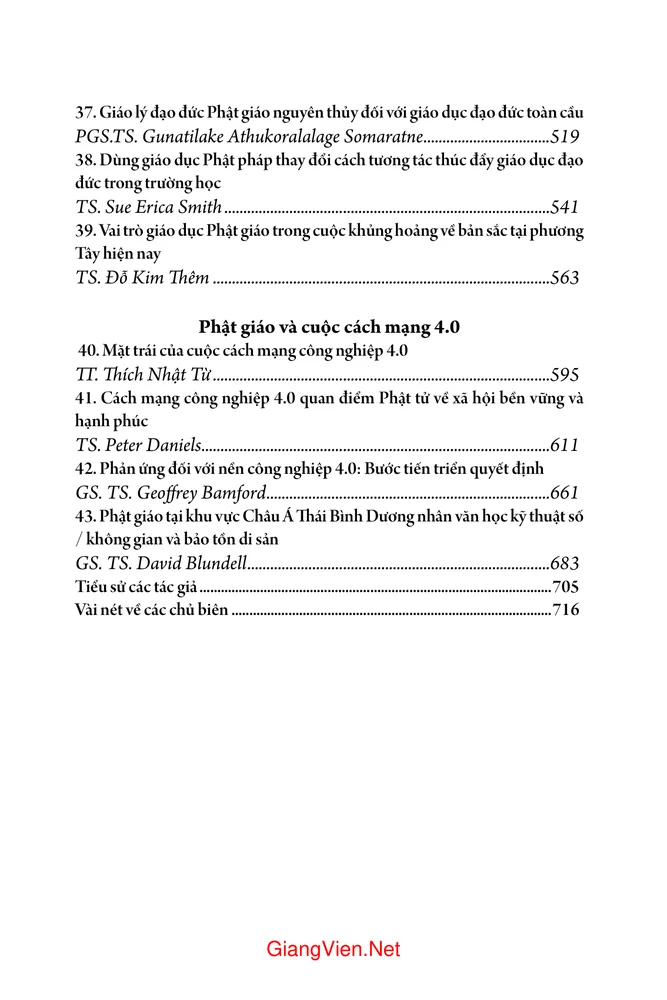 Trang 4 - Ảnh minh họa nội dung sách Cách tiếp cận của Phật Giáo về sự lãnh đạo toàn cầu và trách nhiệm cùng chia sẻ vì xã hội bền vững
