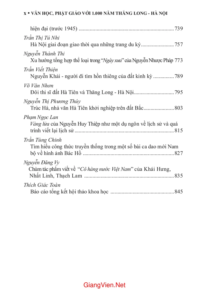 Trang 6 - Ảnh minh họa nội dung sách Văn học, Phật giáo với 1.000 năm Thăng Long - Hà Nội