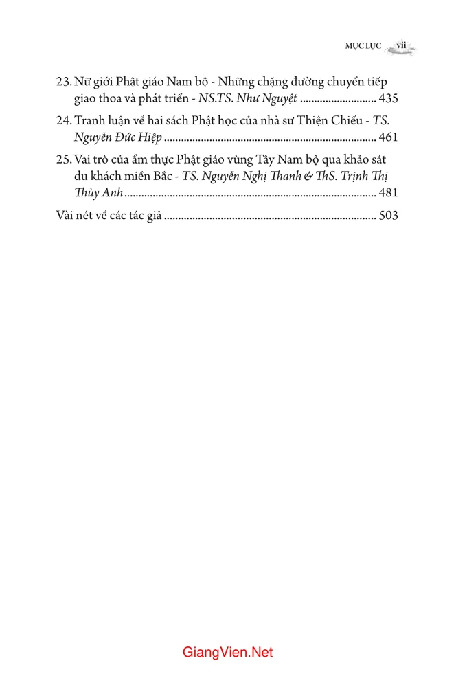 Trang 3 - Ảnh minh họa nội dung sách Phật giáo Nam Bộ trong thế kỷ 20