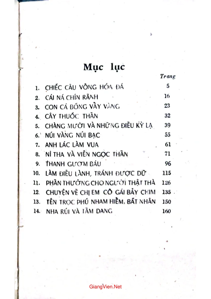 Trang 1 - Ảnh minh họa nội dung sách Truyện cổ dân tộc Chăm