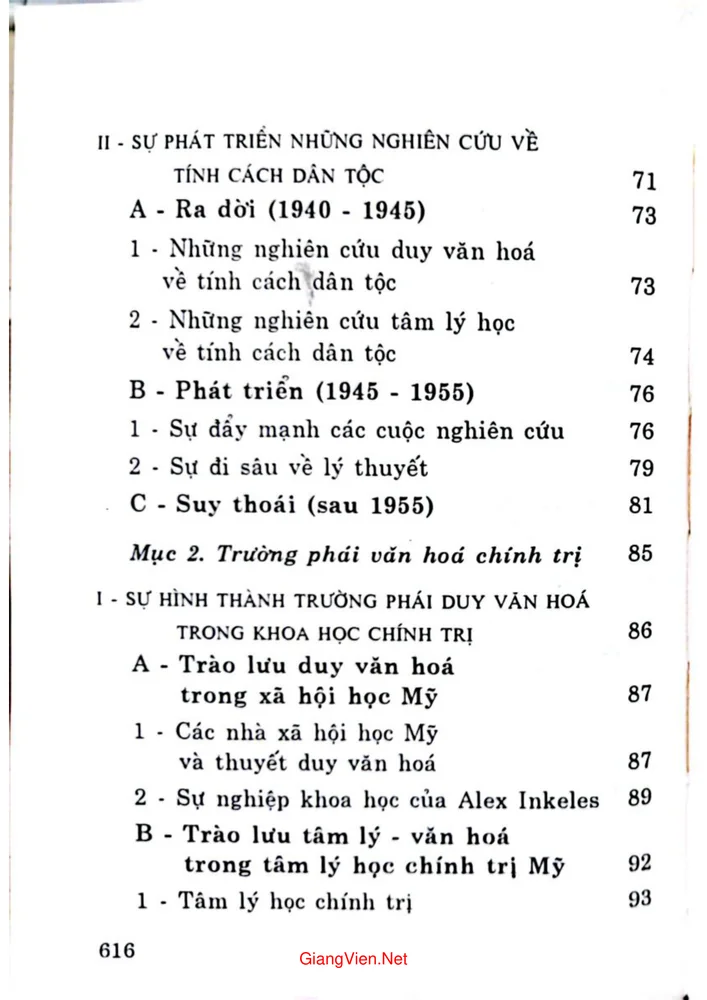 Trang 3 - Ảnh minh họa nội dung sách Cá tính tập thể của các dân tộc