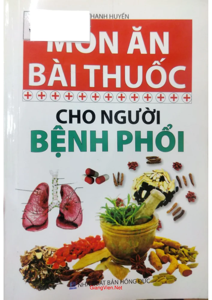 Món ăn bài thuốc cho người bệnh phổi