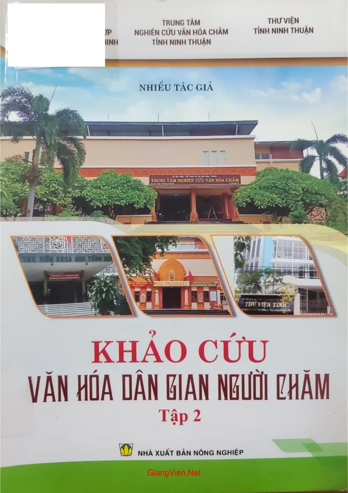 Khảo cứu văn hóa dân gian tộc người Chăm tập 2