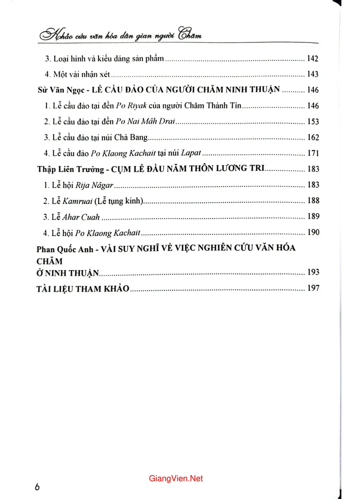 Trang 2 - Ảnh minh họa nội dung sách Khảo cứu văn hóa dân gian tộc người Chăm tập 2