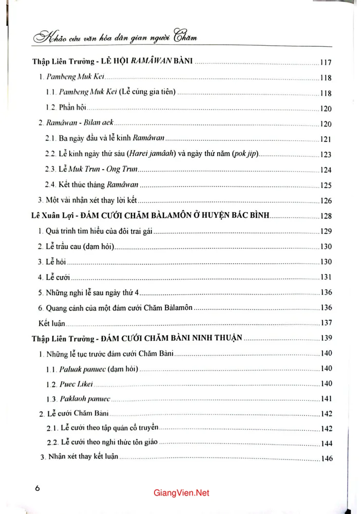 Trang 4 - Ảnh minh họa nội dung sách Khảo cứu văn hóa dân gian tộc người Chăm tập 1