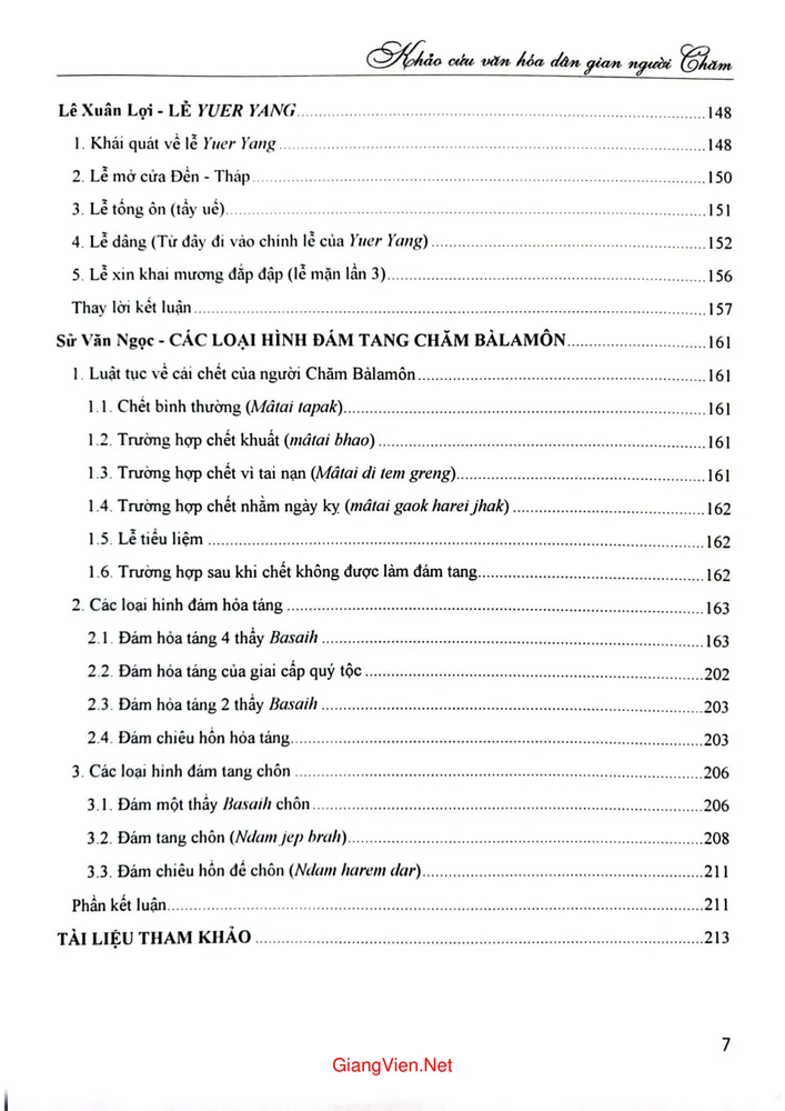 Trang 5 - Ảnh minh họa nội dung sách Khảo cứu văn hóa dân gian tộc người Chăm tập 1