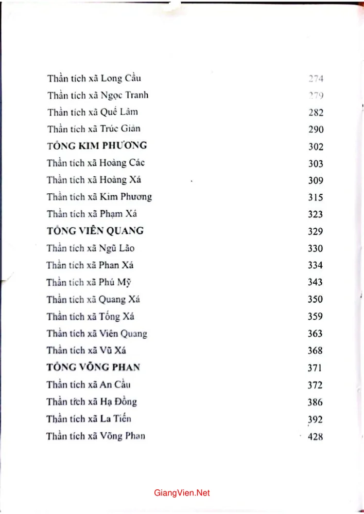 Trang 2 - Ảnh minh họa nội dung sách Thần tích tỉnh Hưng Yên - Tập IV