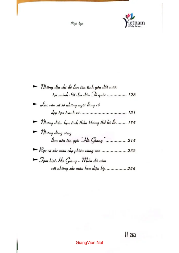 Trang 2 - Ảnh minh họa nội dung sách Hà Giang miền đá nở hoa - 2025