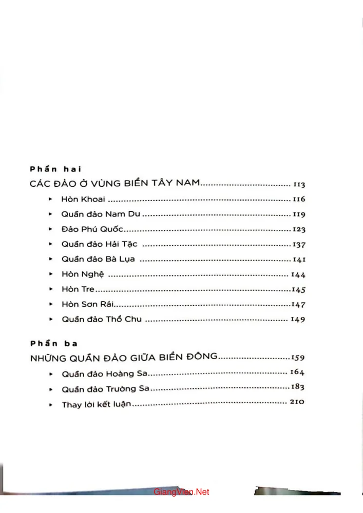 Trang 2 - Ảnh minh họa nội dung sách Kể về hải đảo của chúng ta