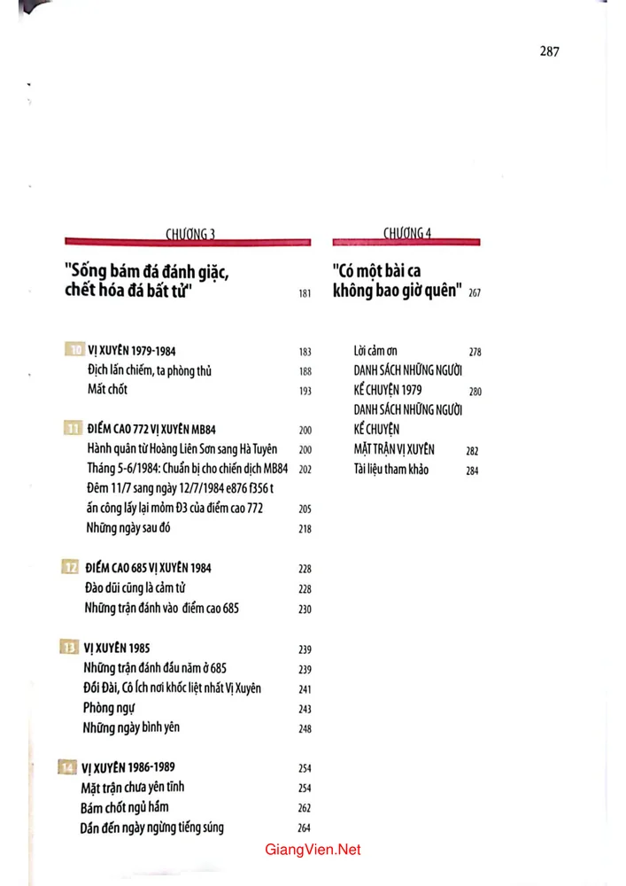 Trang 2 - Ảnh minh họa nội dung sách Những mảnh ký ức 1979 đến 1989, chuyện kể từ biên giới phía Bắc
