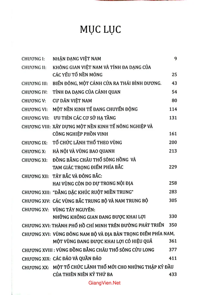Trang 1 - Ảnh minh họa nội dung sách Việt Nam lãnh thổ và các vùng địa lý