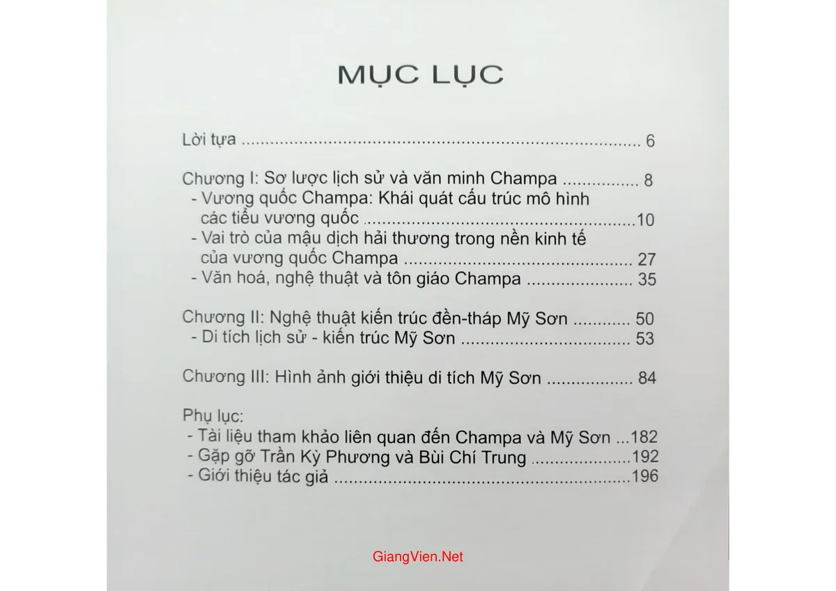 Trang 1 - Ảnh minh họa nội dung sách Phế tích Mỹ Sơn cánh cửa mở vào nghệ thuật cổ Champa