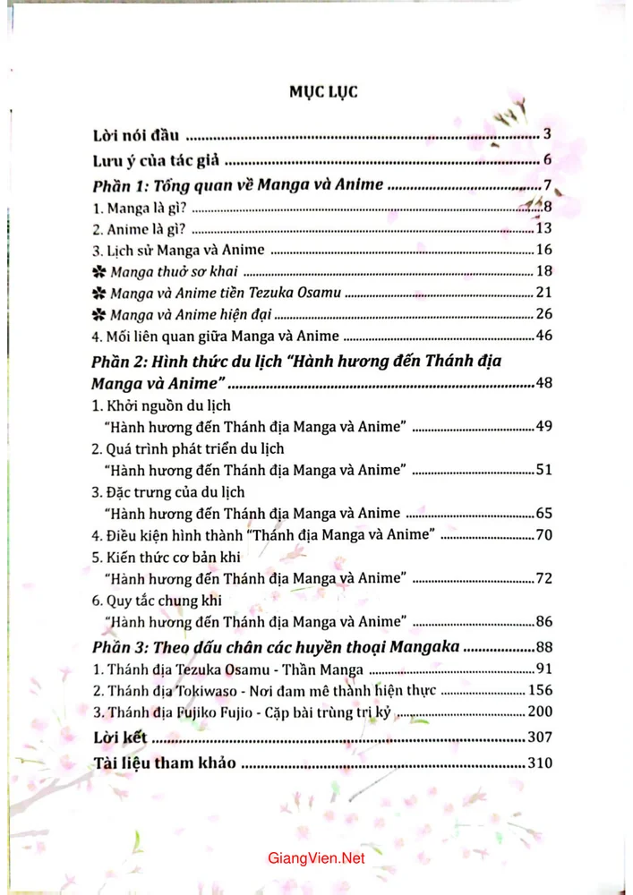 Trang 1 - Ảnh minh họa nội dung sách Hành hương đến Thánh địa Manga và Anime - Quyển 1 - Giới thiệu tổng quan