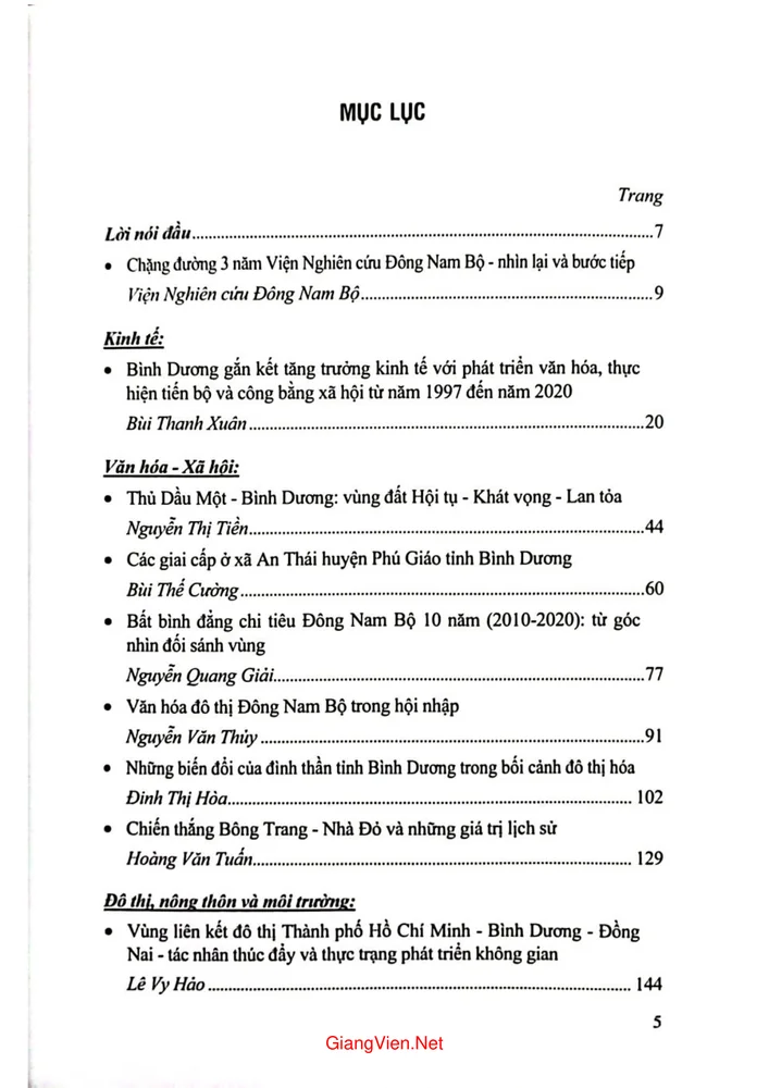 Trang 1 - Ảnh minh họa nội dung sách Viện nghiên cứu Đông Nam Bộ - Hành trình 3 năm đầu tiên (2019-2022)