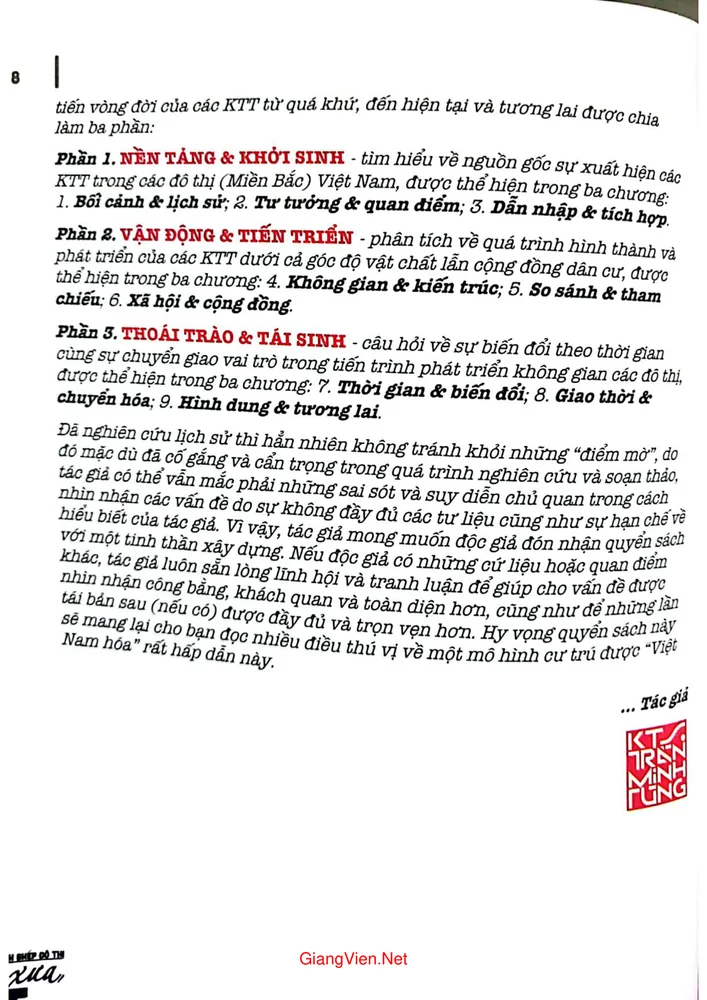 Trang 1 - Ảnh minh họa nội dung sách Những mảnh ghép đô thị ngày xưa KTT